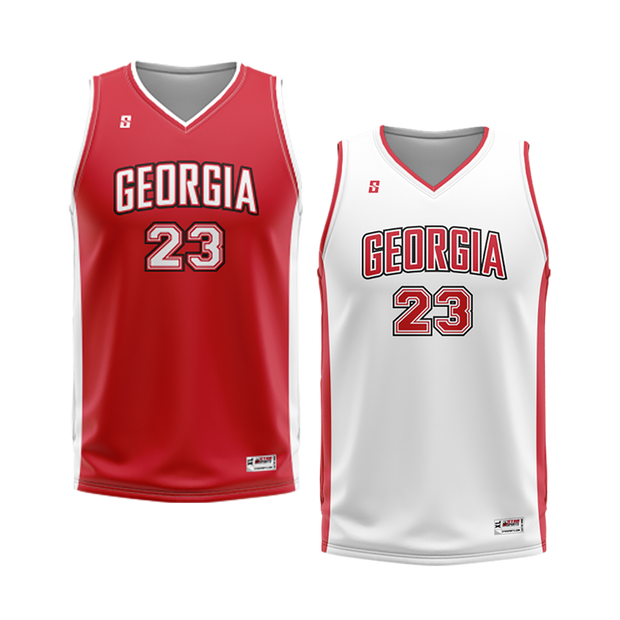 Georgia Game Day Reverse Basketball Jersey