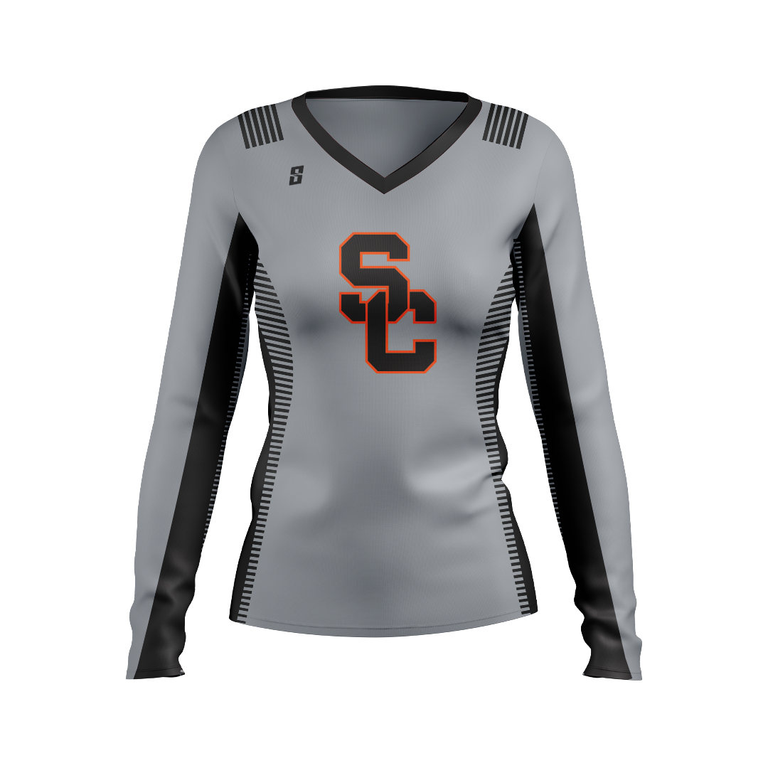 Spiker Long Sleeve Volleyball Jersey