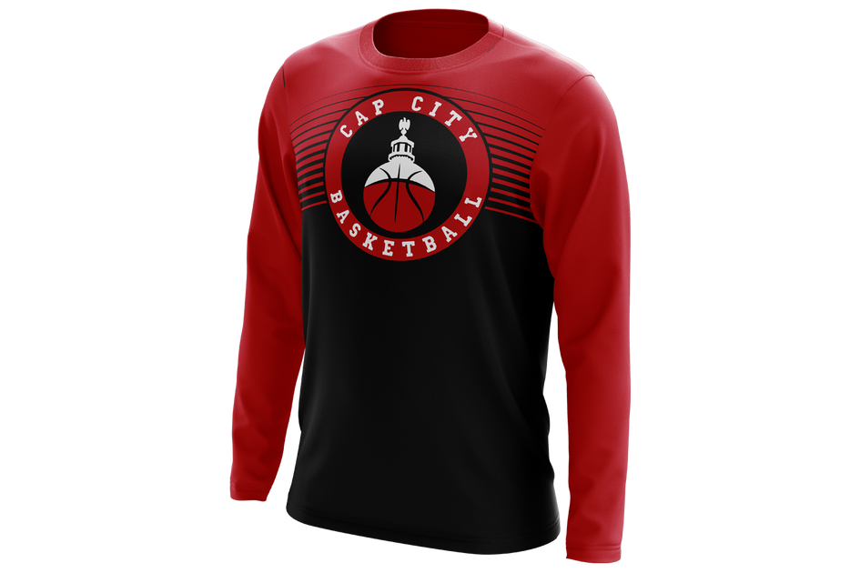 Long sleeve online warm up shirts