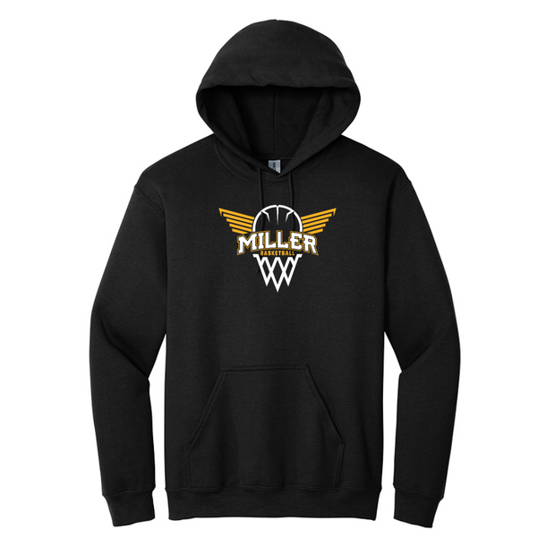 Miller Junior High Basketball Cotton Hoodie