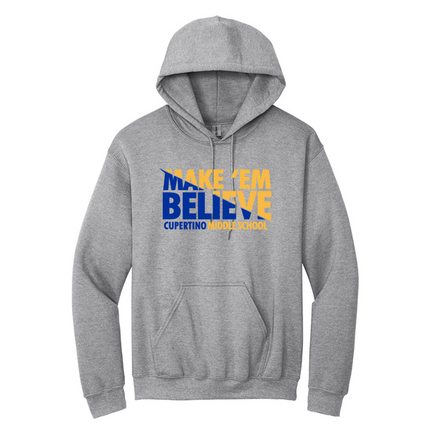 Cupertino Middle School Spirit Wear Cotton Hoodie