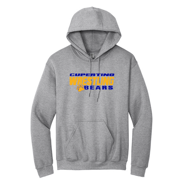 Cupertino Middle School Wrestling Cotton Hoodie