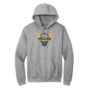 Miller Junior High Basketball Cotton Hoodie