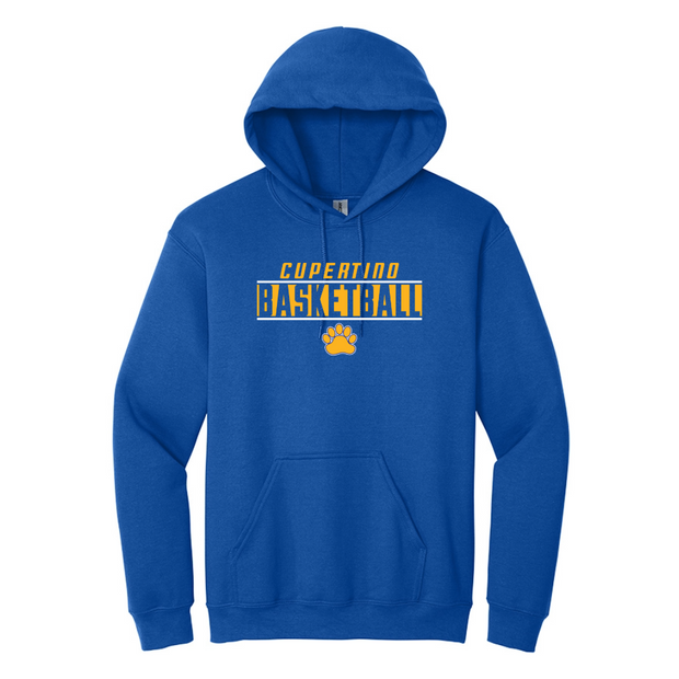 Cupertino 2024 Boys Basketball Cotton Hoodie