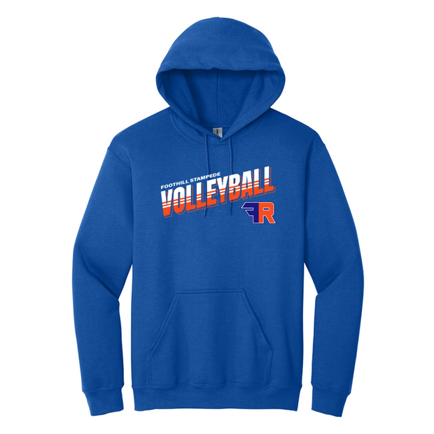 Foothill 2024 Girls Volleyball Cotton Hoodie