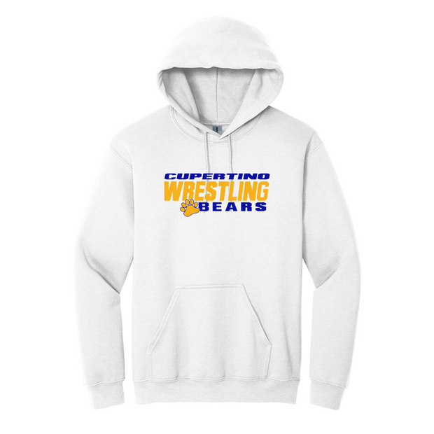 Cupertino Middle School Wrestling Cotton Hoodie