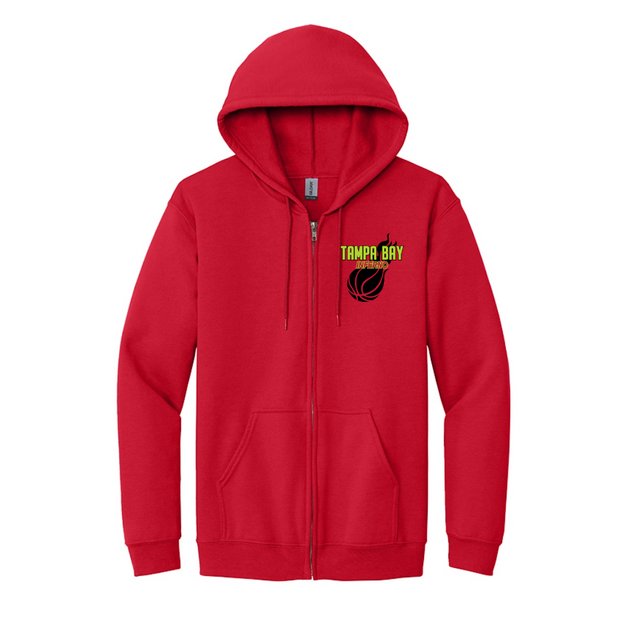 Tampa Bay Inferno Full-Zip Hooded Sweatshirt