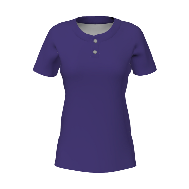 Custom 2 Button Away Softball Jersey