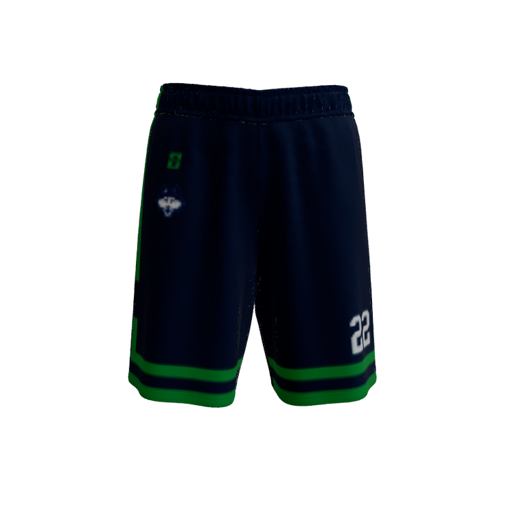 Basketball Uniforms Balluster Reverse Basketball Short. (x 12)