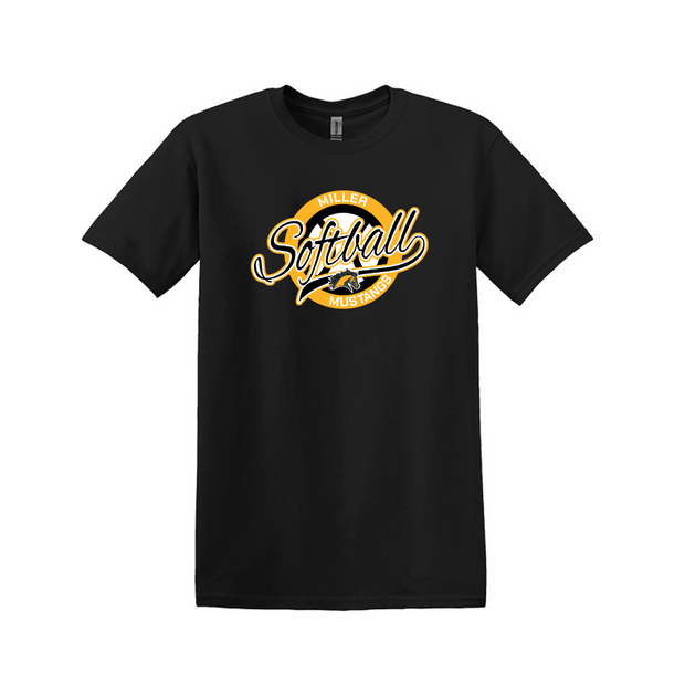 Miller Junior High Softball Cotton Tee