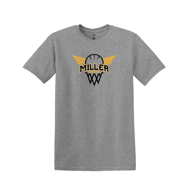 Miller Junior High Basketball Cotton Tee