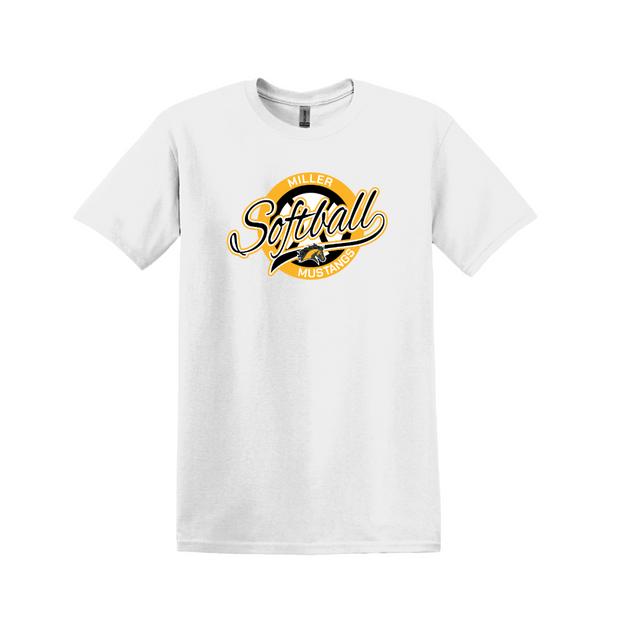 Miller Junior High Softball Cotton Tee