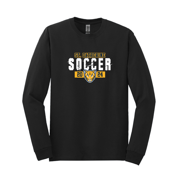 St Catherine’s CYO 2024 Soccer Cotton Long Sleeve Tee