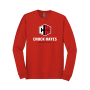 Chuck Hayes Basketball Cotton Long Sleeve Tee