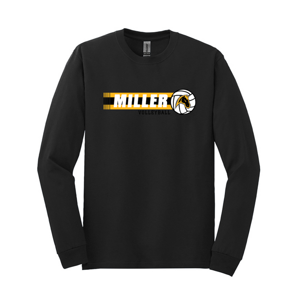 Miller 2024 Volleyball Cotton Long Sleeve Tee