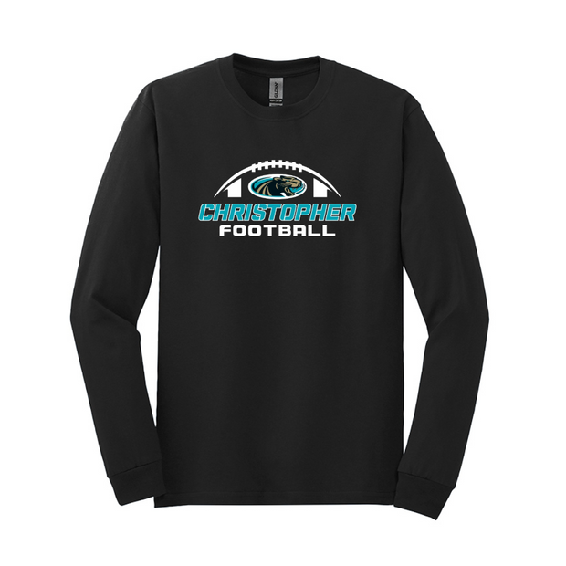 Christopher 2024 Football Cotton Long Sleeve Tee