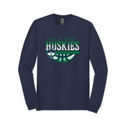 Palo Alto Huskies Basketball Cotton Long Sleeve Tee