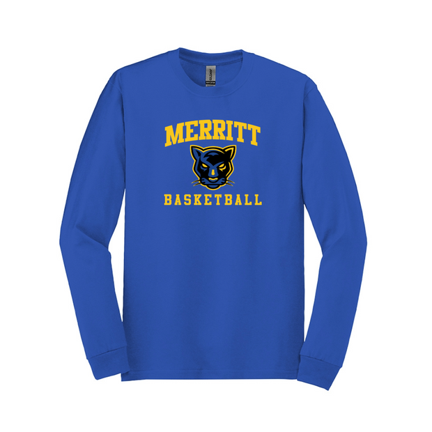 Merritt College Cotton Long Sleeve Tee