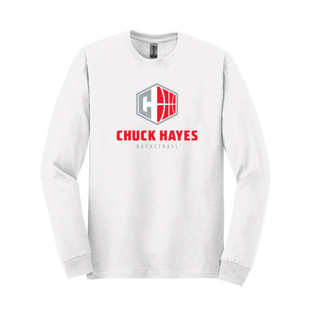 Chuck Hayes Basketball Cotton Long Sleeve Tee