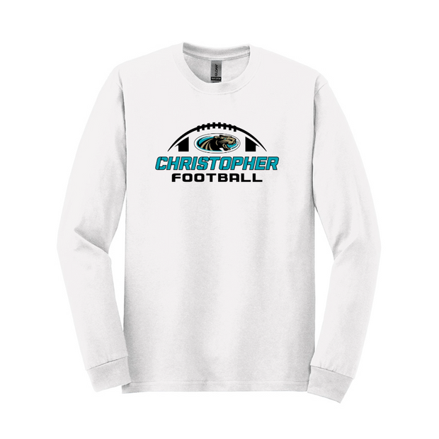 Christopher 2024 Football Cotton Long Sleeve Tee