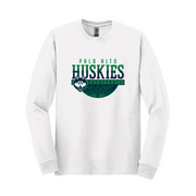 Palo Alto Huskies Basketball Cotton Long Sleeve Tee