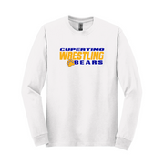 Cupertino Middle School Wrestling Cotton Long Sleeve Tee