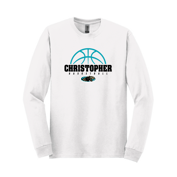 Christopher Boys Basketball Cotton Long Sleeve Tee