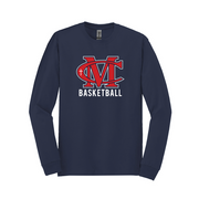 Modeston Christian 2024 Boys Basketball Cotton Long Sleeve Tee