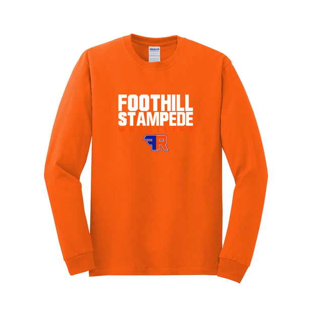 Foothill 2024 wrestling Cotton Long Sleeve Tee