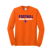 Foothill 2024 Cross Country Cotton Long Sleeve Tee