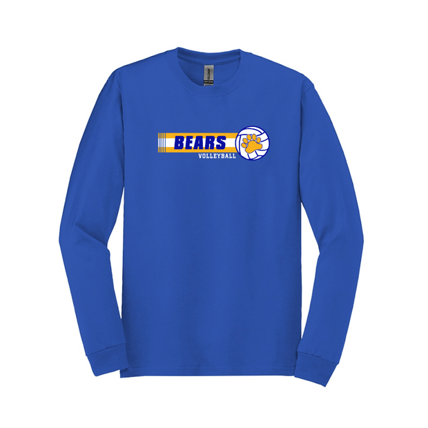 Cupertino Middle School Volleyball Cotton Long Sleeve Tee