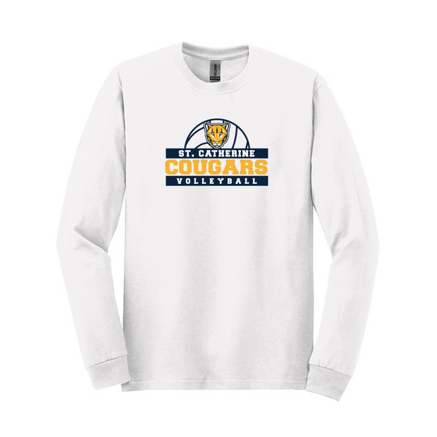 St Catherine’s CYO 2024 Volleyball Cotton Long Sleeve Tee