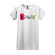 Remix Basketball Softstyle Ladies T-Shirt