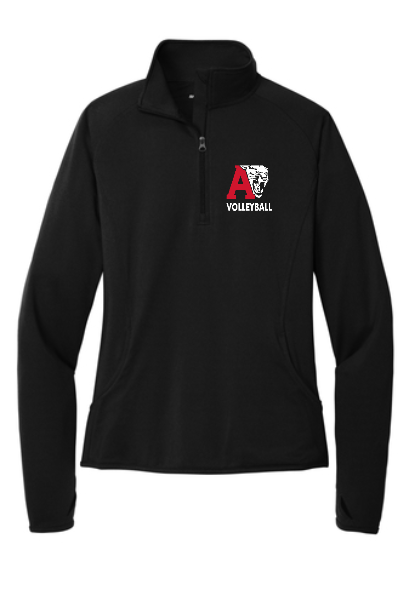 Albany Volleyball 2023 Ladies 1/4-Zip Pullover