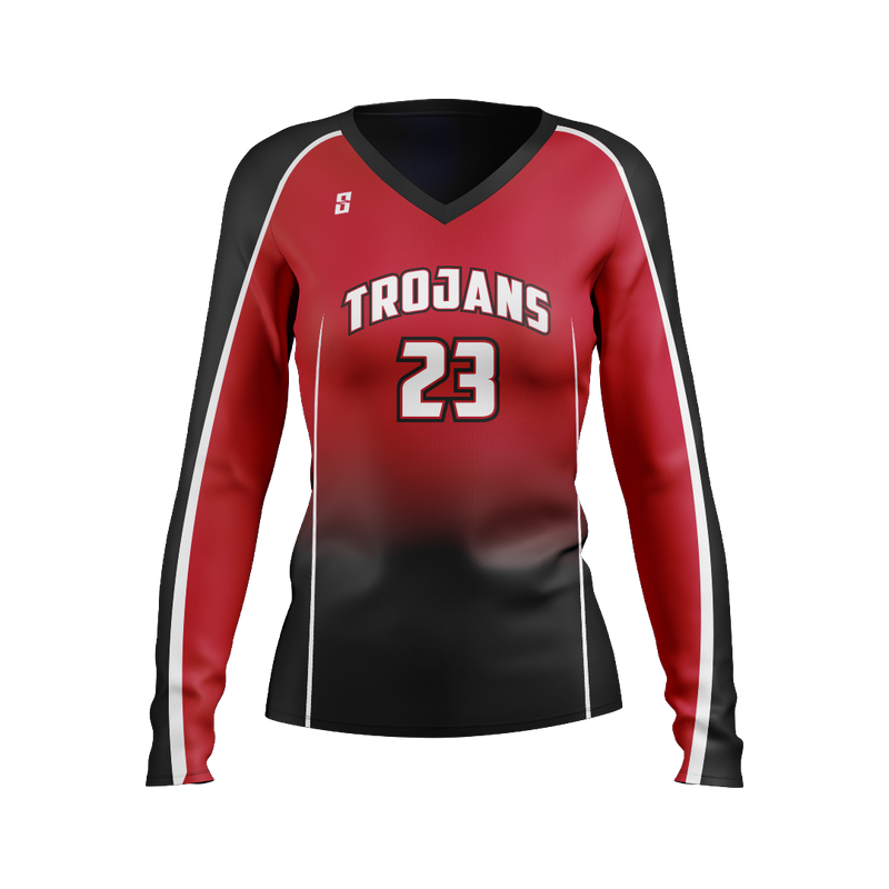 Attack Long Sleeve Volleyball Jersey
