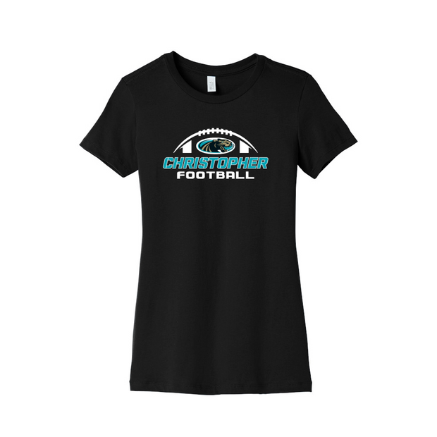 Christopher 2024 Football Women's Premium Tee