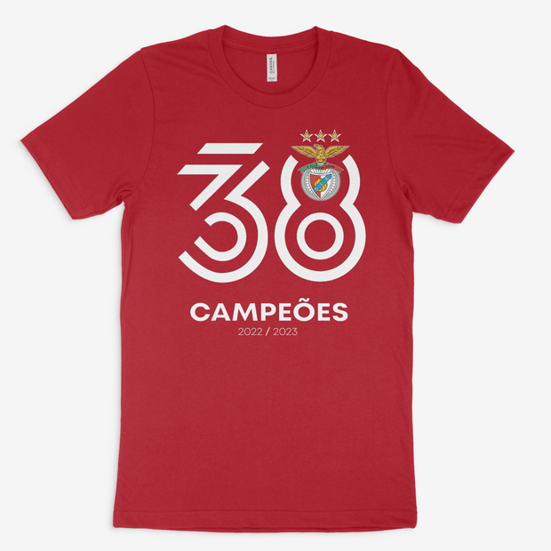 Benfica 2022-23 Champions T-Shirt