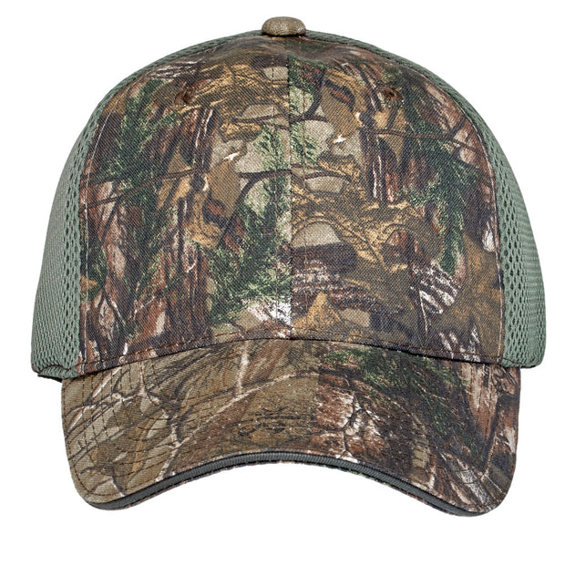 Port Authority Camouflage Cap with Air Mesh Back