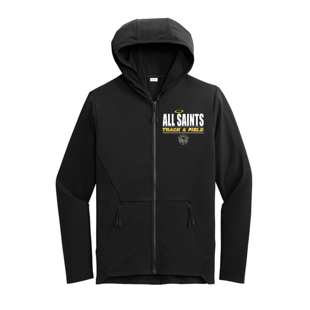 All Saints CYO Track and Field Circuit Hooded Full-Zip Jacket