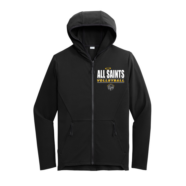 All Saints CYO Volleyball  Circuit Hooded Full-Zip Jacket