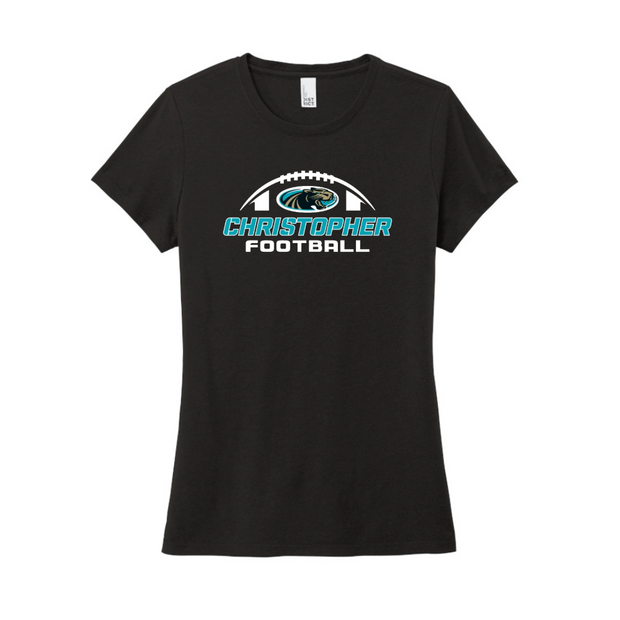 Christopher 2024 Football Women’s Perfect Tri Tee