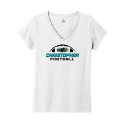 Christopher 2024 Football Women’s The Concert Tee V-Neck