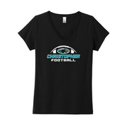 Christopher 2024 Football Women’s The Concert Tee V-Neck