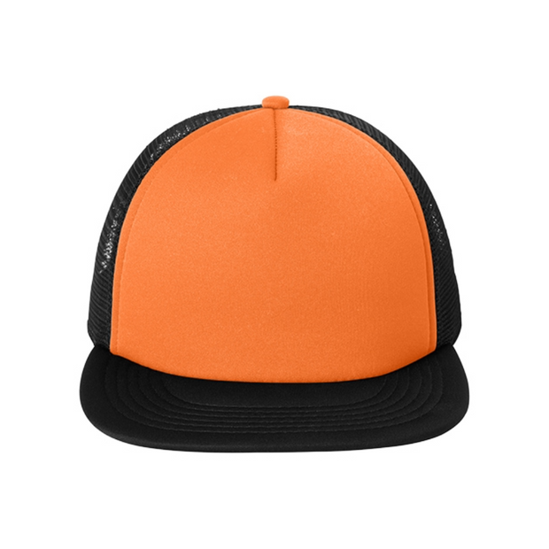 District Flat Bill Snapback Trucker Cap