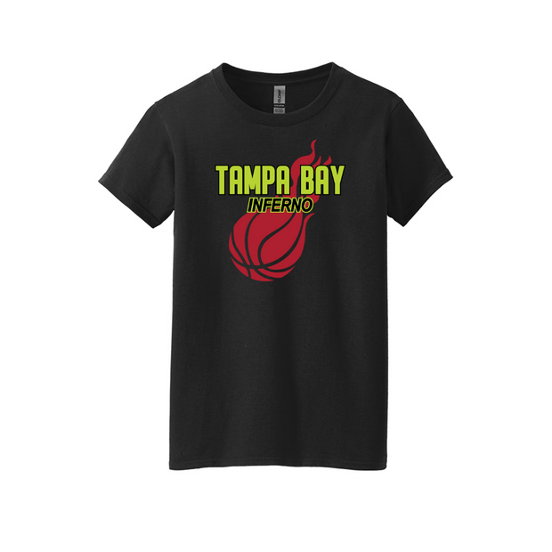 Tampa Bay Inferno Ladies Cotton T-Shirt