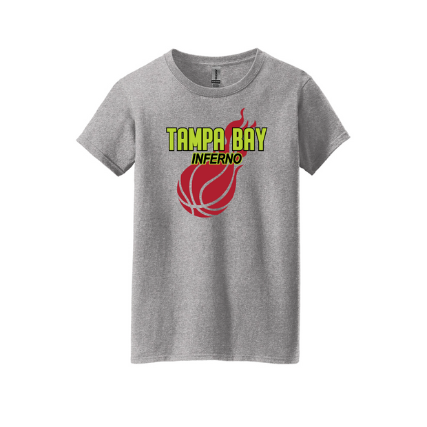 Tampa Bay Inferno Ladies Cotton T-Shirt