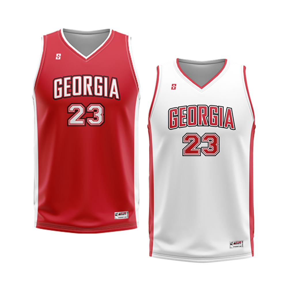 Georgia Game Day Reverse Basketball Jersey