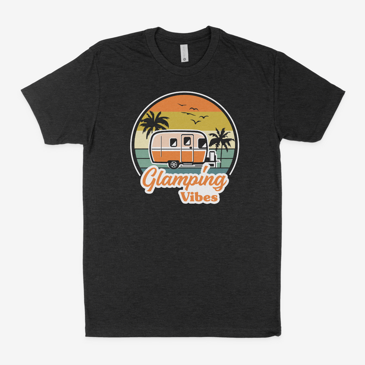 Glamping Vibes Sunset T-Shirt