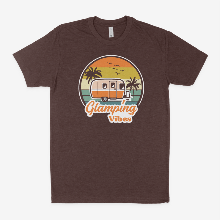 Glamping Vibes Sunset T-Shirt
