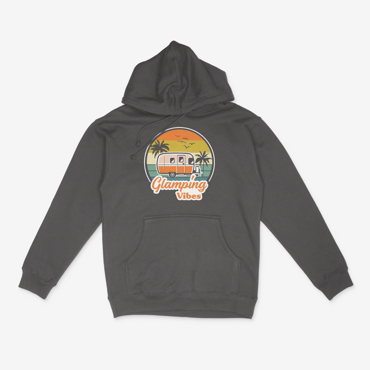 Glamping Vibes Sunset Hoodie